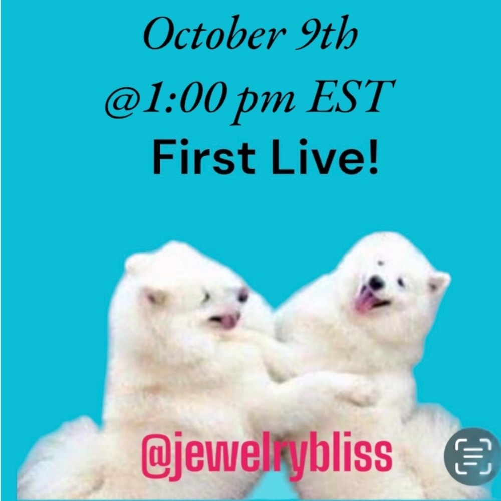 FINALLY HAVING MY FIRST LIVE SHOW MONDAY OCTOBER 9TH @1:00 EST